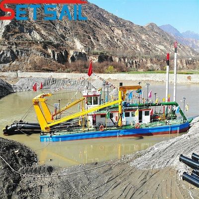 8-дюймовый отсосающий песковод для реки CTN Slot Type Cummins 230kw Главный двигатель