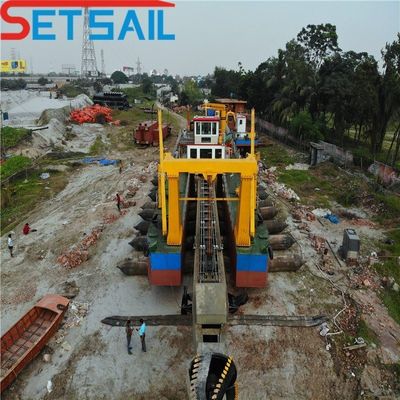 US 3000/Set Electric Power 32inch Cutter Suction Dredger с ускорительной станцией