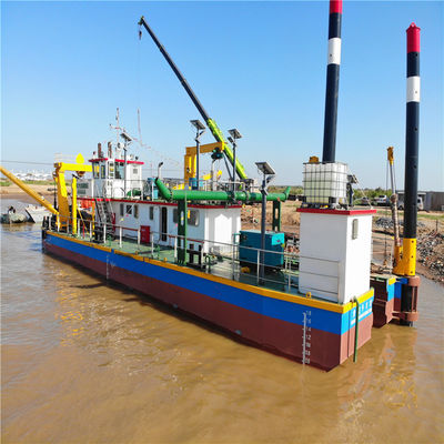 Siemens PLC System Cyclone Type Cutter Head Suction Pump Sand Dredger для речного песка