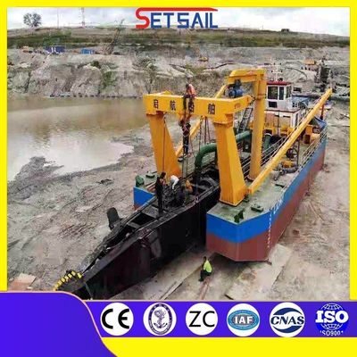 Hna Cutter Suction Mining Machinery Hydraulic Dredger 4-12м Ширина для ваших требований