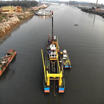 US 100000/Set Customized Diesel Enigne Hydraulic Dredger с всасывающим насосом и якорным прутом
