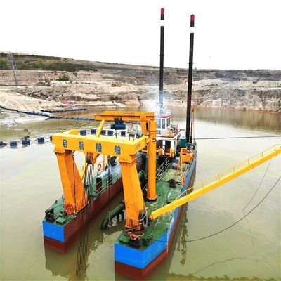 160 м3-5000 м3 Мощность дизельного двигателя резчик всасывающий драгер для речного песка и озерного гряза