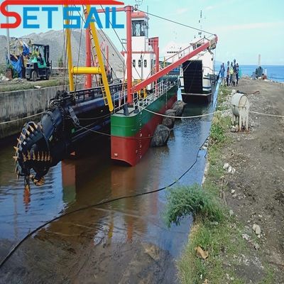 800м3 Гидравлический водопроводный резчик Всасывающий драгер для цинка Спельтер Асептическая техника