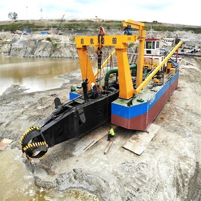 30kw-500kw Дизельный резчик Всасывающий драгер для индивидуального потока воды 3500/4000/5000/6000м3