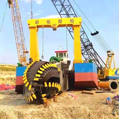 Пожизненное послепродажное обслуживание Дизельный резальщик Всасывающий песочница с гидравлическим рексотом