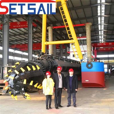 Гидравлическая резалка Rexroth, всасывающая песчаная буровая машина с дизельным двигателем, 30-дневная политика возврата