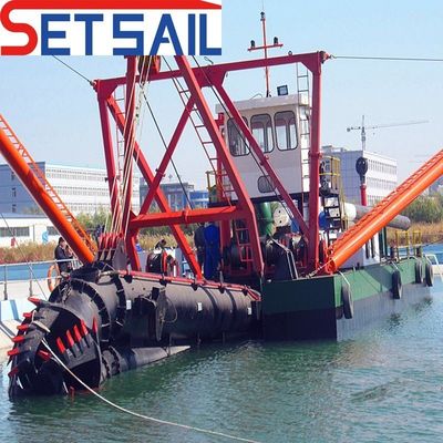450-20000м3 Водный поток насос песчаный резальщик всасывающее оборудование для драгирования с дизельным двигателем
