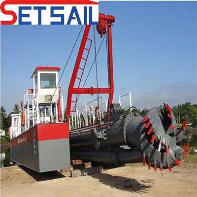 US 14 дюймовый отсос речной песковод с HDPE трубой и 70kw-110kw мощностью отсека