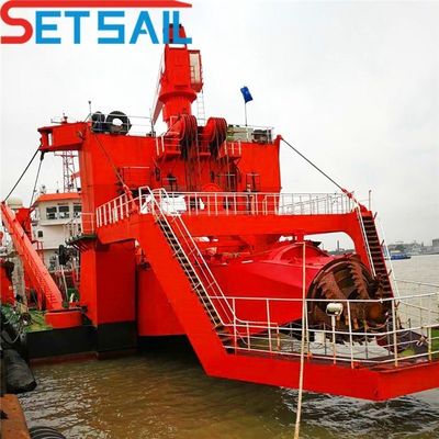 53 Meter Head Rexroth Гидравлическое управление 12 дюймовый резчик всасывающий драгер с песковым насосом