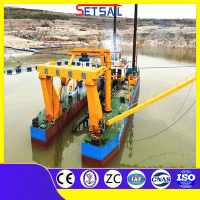 Настройка Crown Cutter Head Cutter Suction Dredging Machinery с подводным насосом