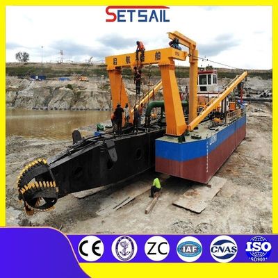 Настройка Crown Cutter Head Cutter Suction Dredging Machinery с подводным насосом