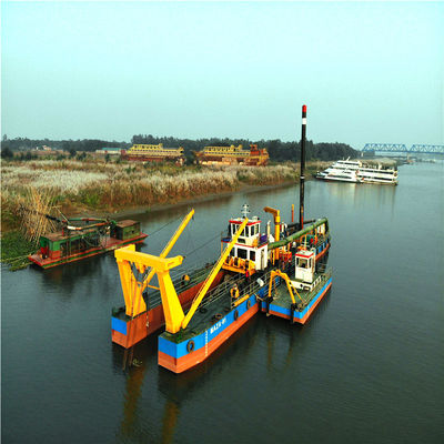 Siemens PLC Control Cutter Suction Sand Dredger Machine с расходом топлива 34L-500L