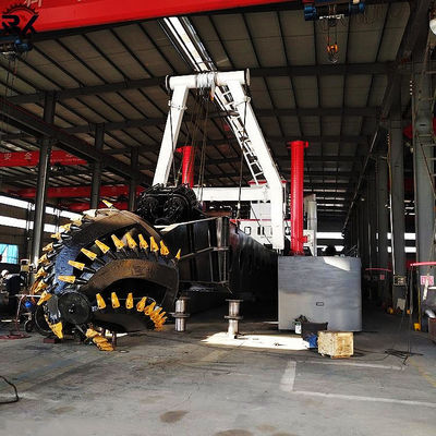 Siemens PLC Control Cutter Suction Sand Dredger Machine с расходом топлива 34L-500L