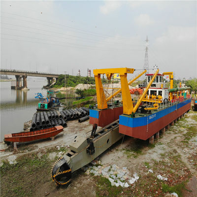 Siemens PLC Control Cutter Suction Sand Dredger Machine с расходом топлива 34L-500L