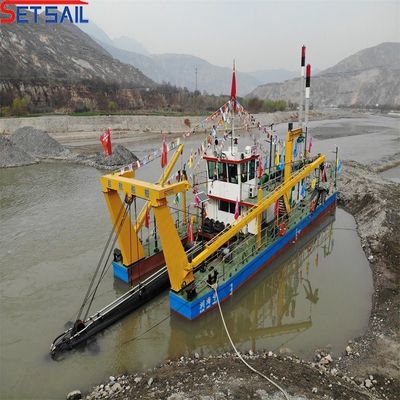 31.1 М. Общая длина US Set Sail 10 дюймовый резчик Suction Silt Dredger с режущими зубами