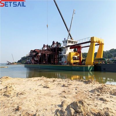 31.1 М. Общая длина US Set Sail 10 дюймовый резчик Suction Silt Dredger с режущими зубами