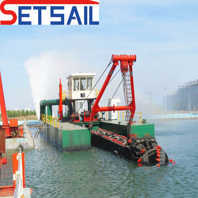 QHCSD-227 Полный гидравлический Spud Carriage Cutter Suction Dredger с индивидуальным запросом