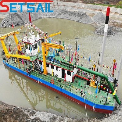 8-дюймовый отсосающий песковод для реки CTN Slot Type Cummins 230kw Главный двигатель