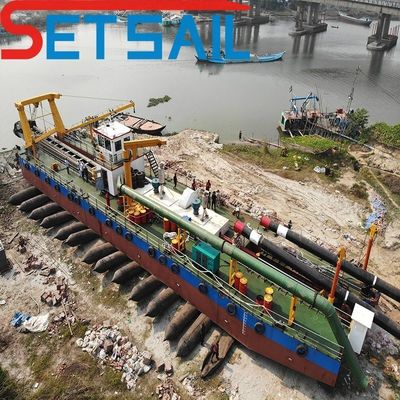Подводный насос грязи высокой мощности, высасывающий песчаник для дноуглубительных работ