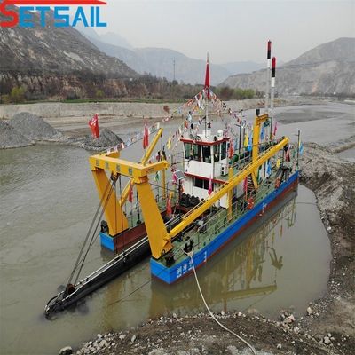 Река и озеро Использованный Fada Gerbox Cutter Suction Dredger 5m-15m Общая ширина Продажа