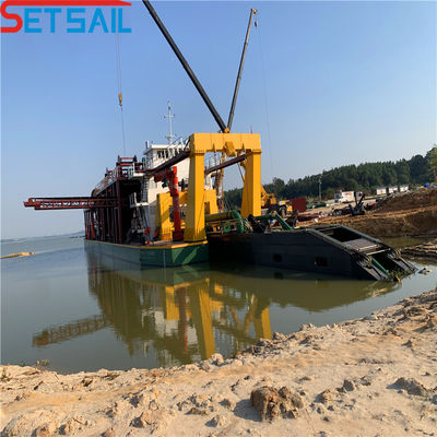 Река и озеро Использованный Fada Gerbox Cutter Suction Dredger 5m-15m Общая ширина Продажа