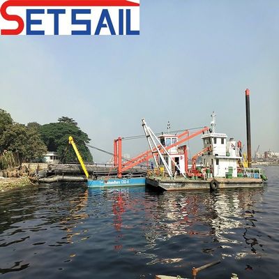 Xinhong гидравлическая лебедка резач всасывающий дренаж с водотоком и двигателем Cummins