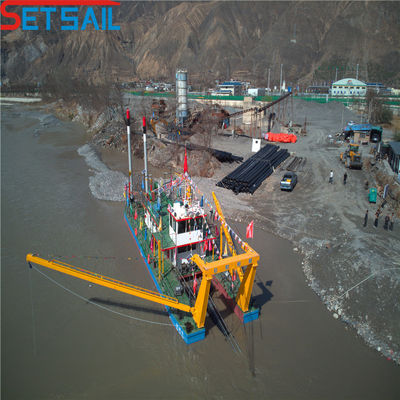 PLC Siemens Cutter Suction Sand Dredging Machinery с пожизненным послепродажным обслуживанием