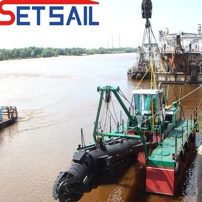 Специализированный Weichai Cutter Suction Dredging Sand Boat с положением Spud Rexroth Hydraulic