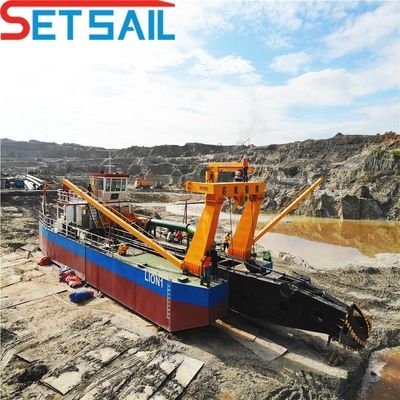 32-дюймовый поток воды 7500 м3 Срезник всасывающий грязь всасыватель для речного песка в долларах США