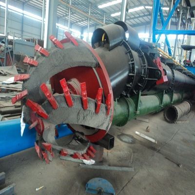 Настраиваемый дизельный двигатель резчик всасывающего песка буровое судно с подводным насосом