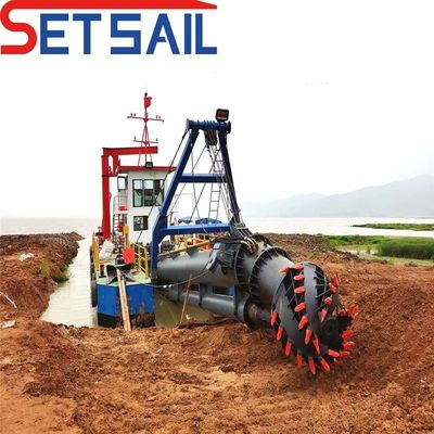 40000.000kg Пакет валовой вес 26 дюймовый резчик всасывающий драгер с подводным насосом для песка