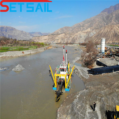 Siemens PLC Control Cutter Suction Dredger на заказ с дизельным типом питания