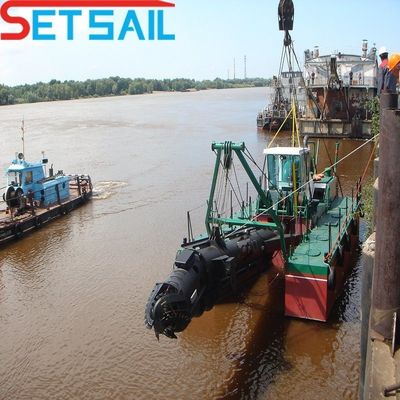 Siemens PLC Control Cutter Suction Dredger на заказ с дизельным типом питания