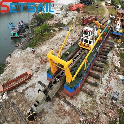 Siemens PLC Control Cutter Suction Dredger на заказ с дизельным типом питания
