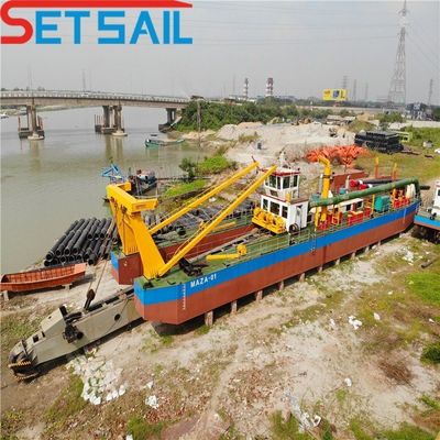 US 3000/Set Electric Power 32inch Cutter Suction Dredger с ускорительной станцией