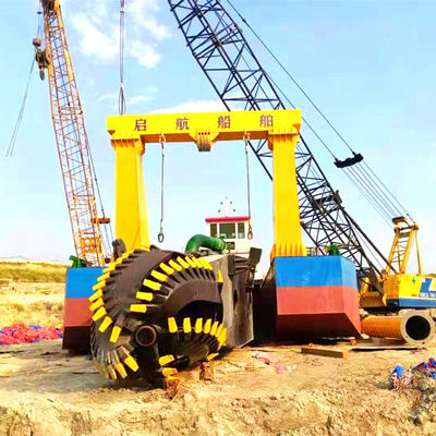 CTS Siemens PLC Control Cutter Suction Dredger с мощностью главного двигателя Cummins 1335kw