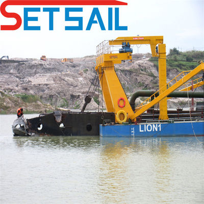28&quot; Full Rexroth Hydraulic Cutter Suction Dredger для внутренних водных путей возврата возврата
