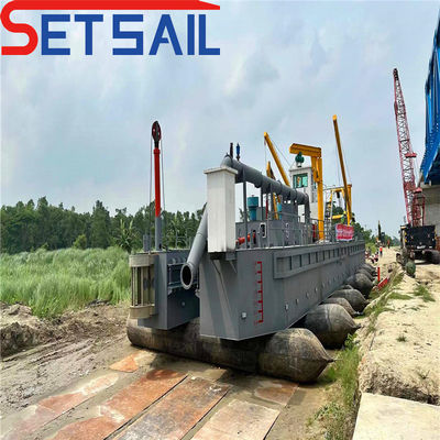QHCSD-327 26 дюймовый отсосающий отсосающий песок дноводный дновод с диаметром головы отсека 2400 мм