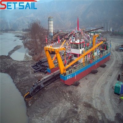 20 дюймов Setsail речной резчик всасывающий песчаный драгер с и 1500 м выходное расстояние