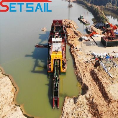 5500 кубических метров мощность потока воды резатель всасывающий речной песочница с якорным бумом