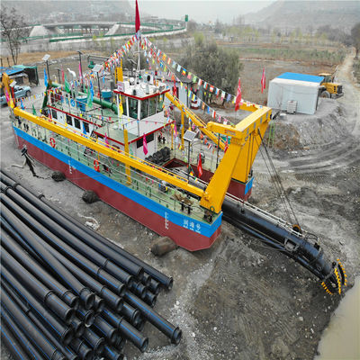 Система Siemens PLC 25m Max Dredging Cutter Suction Sand Dredger для выкачки песка