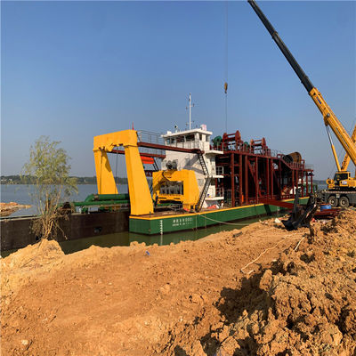 Система Siemens PLC 25m Max Dredging Cutter Suction Sand Dredger для выкачки песка