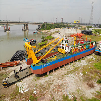 Система Siemens PLC 25m Max Dredging Cutter Suction Sand Dredger для выкачки песка