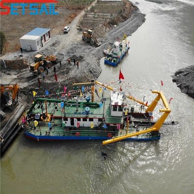 68000.000kg пакет валовой вес и 50-260кВт Cutter Head Power Sea Sand Dredger для Цинчжоу