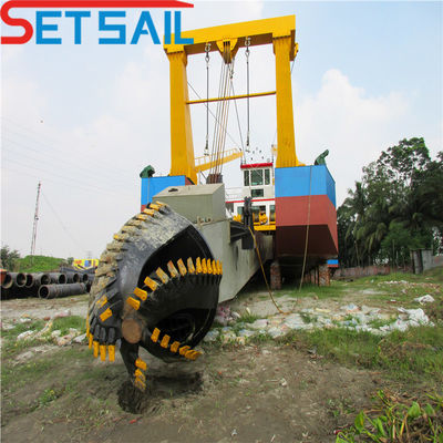18&quot;-26&quot; HDPE диаметр резчик всасывающий драгер для драгирования глубины 0,5-30 метров