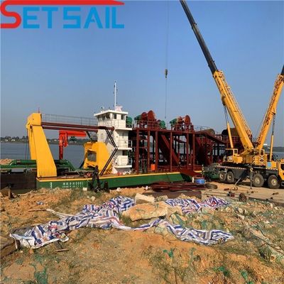 ISO Gold Cutter Suction Dredger Dredging Machine с пожизненным послепродажным обслуживанием
