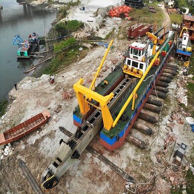 20 дюймовый катер, всасывающий катер, катер с 3500м3 водотоком.