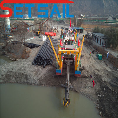 Qihang Professional Cutter Sand Dredger с системой Siemens PLC и типом гидроциклона