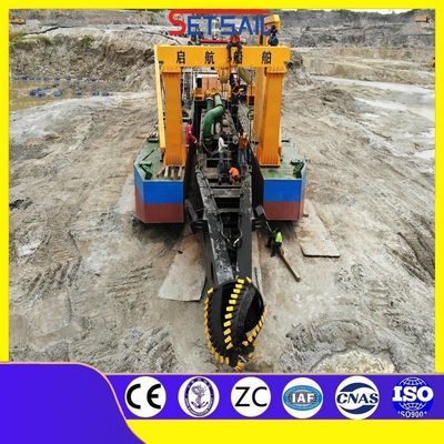 Qihang 20 м Глубина дноуглубительного отсекания всасывающий слизистый дноуглубительный дноуглубитель общая длина 38 м