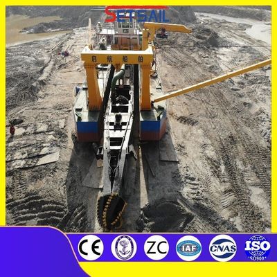 Qihang 20 м Глубина дноуглубительного отсекания всасывающий слизистый дноуглубительный дноуглубитель общая длина 38 м